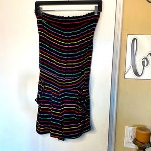 GUC rainbow 🌈 striped romper